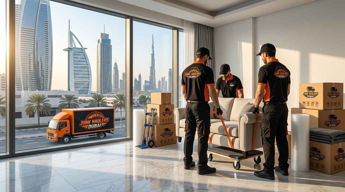 Professional junk removal service in Dubai Marina